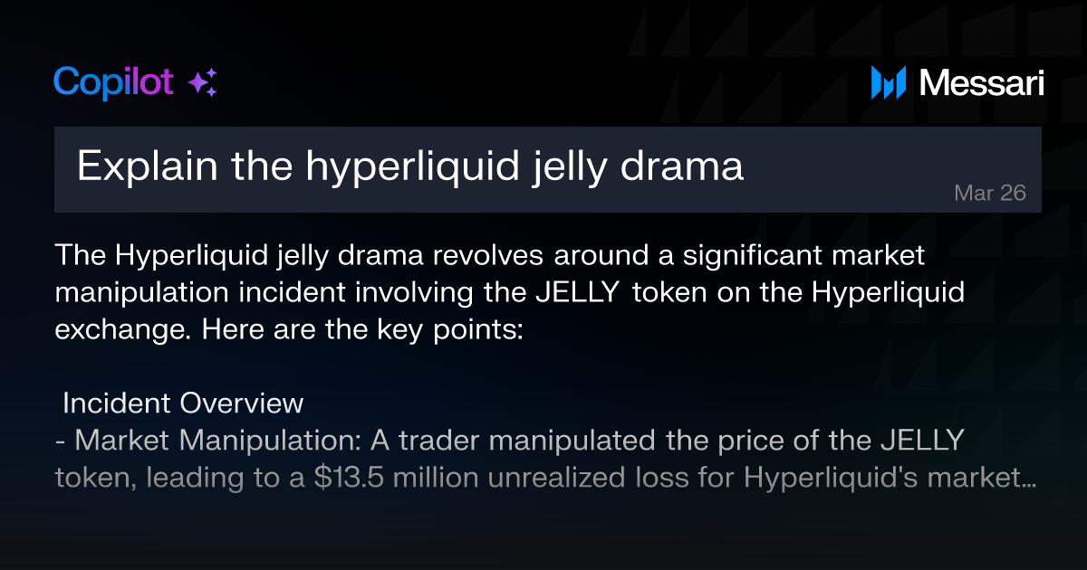 Manipulación cripto: Hyperliquid y Binance en el ojo del huracán con el caso JELLY