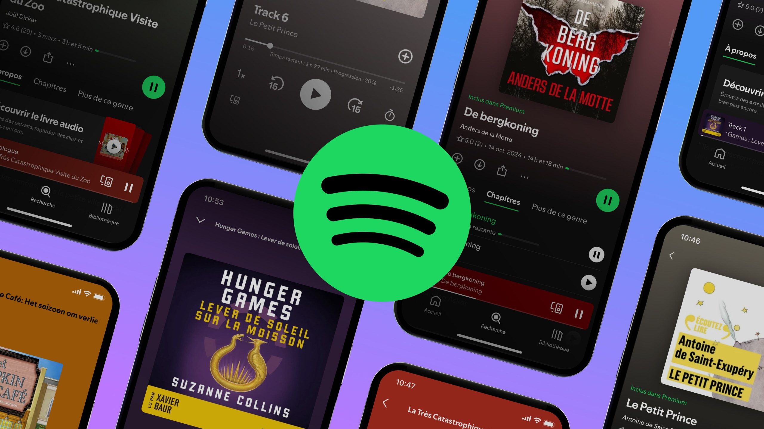 Spotify invierte en audiolibros para ampliar su oferta internacional