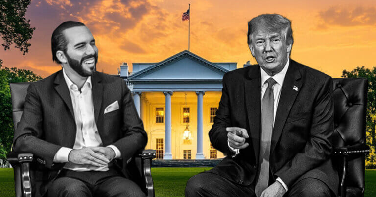 Bitcoin ausente en la cumbre Trump-Bukele: Seguridad y comercio prevalecen