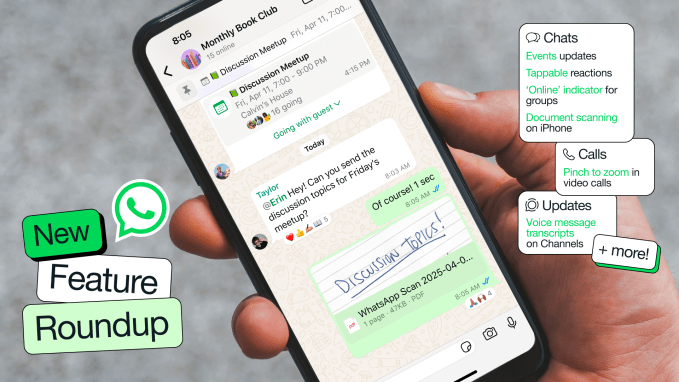 WhatsApp mejora chats, llamadas y canales con nuevas funciones