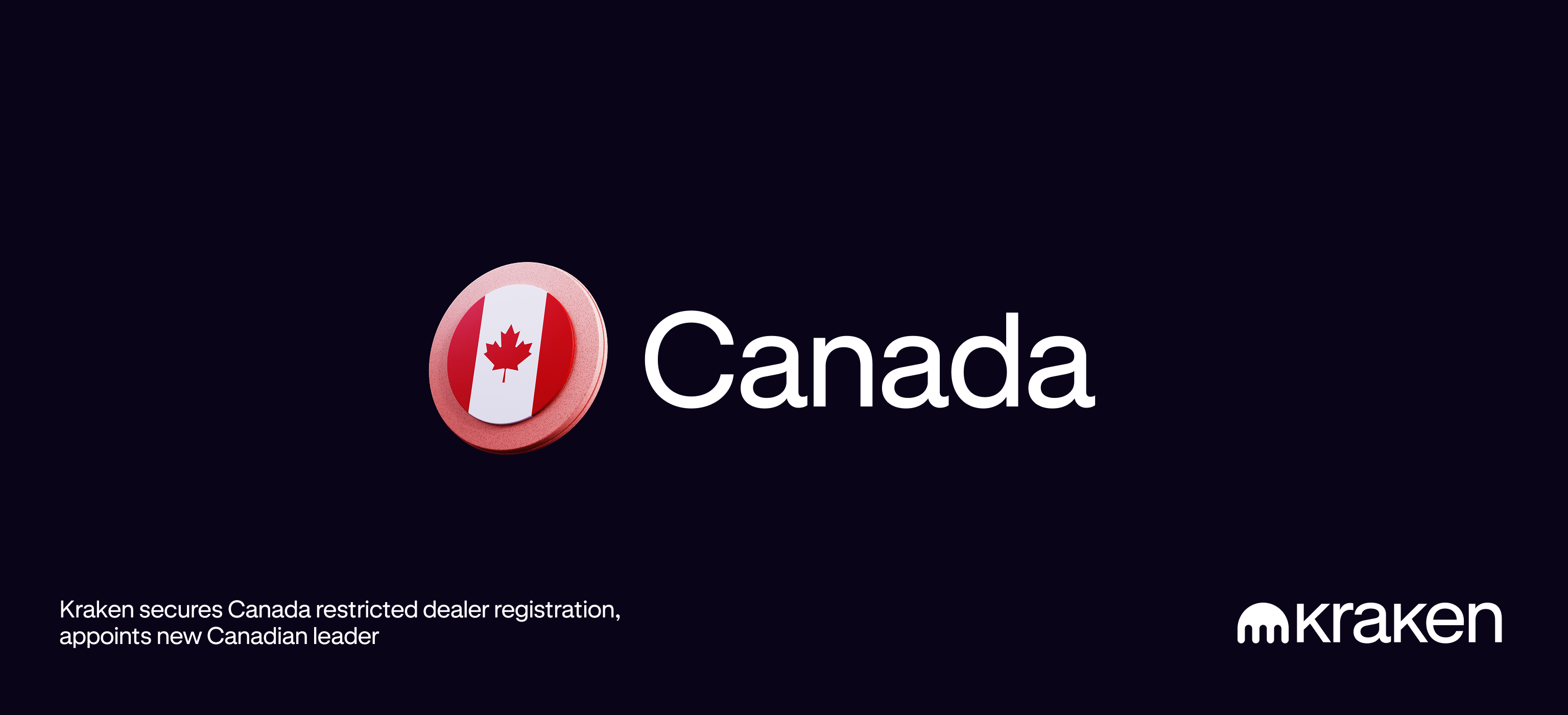 Kraken Canadá: Expansión Permitida por Registro de Dealer Restringido