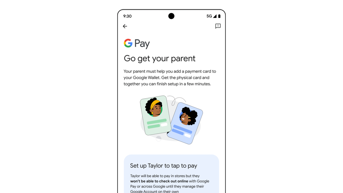 Google Wallet permite pagos en tiendas para menores