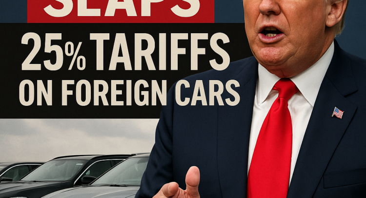 Trump aplica tarifas del 25% a autos extranjeros