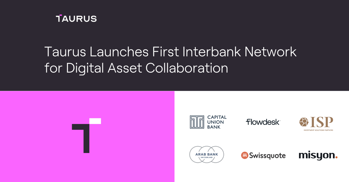 Taurus-NETWORK Transforma el Acceso de Bancos a Activos Digitales