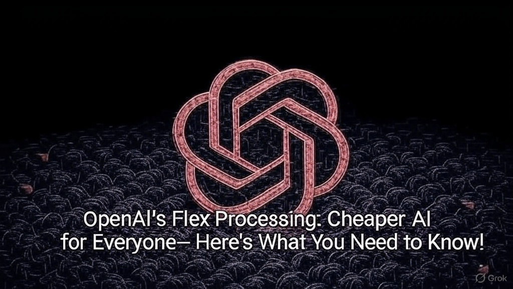 OpenAI presenta Flex Processing para IA más barata y lenta