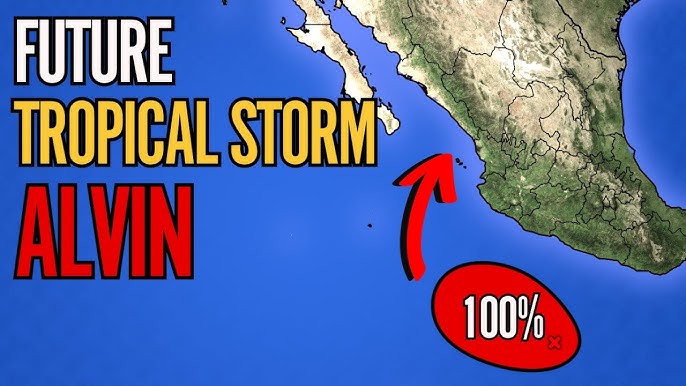Tormenta Alvin trae intensas lluvias a México