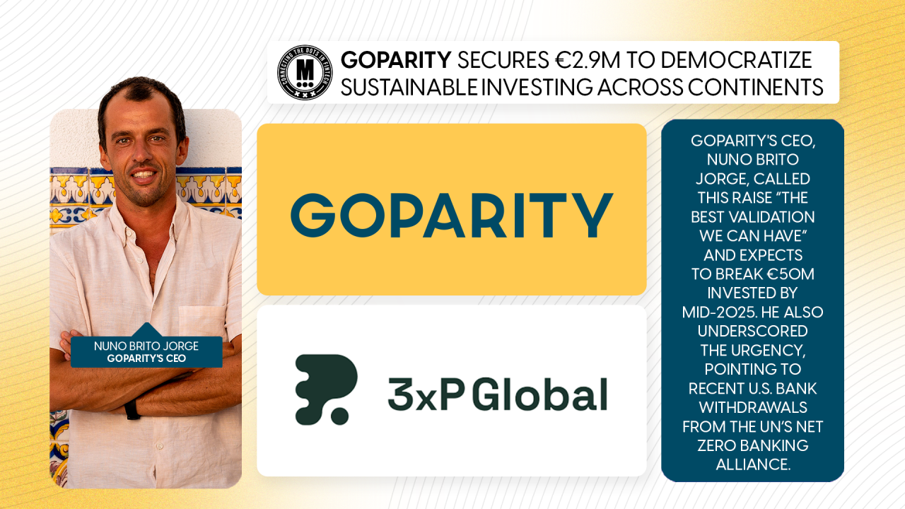 Goparity Expansión: Plataforma Sostenible Recauda €2.9m para Crecer Internacionalmente