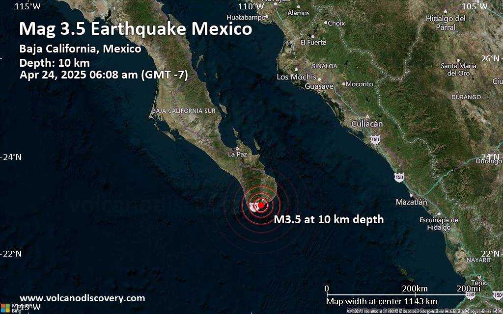Sismo de 5.8 sacude Cabo San Lucas sin riesgo de tsunami