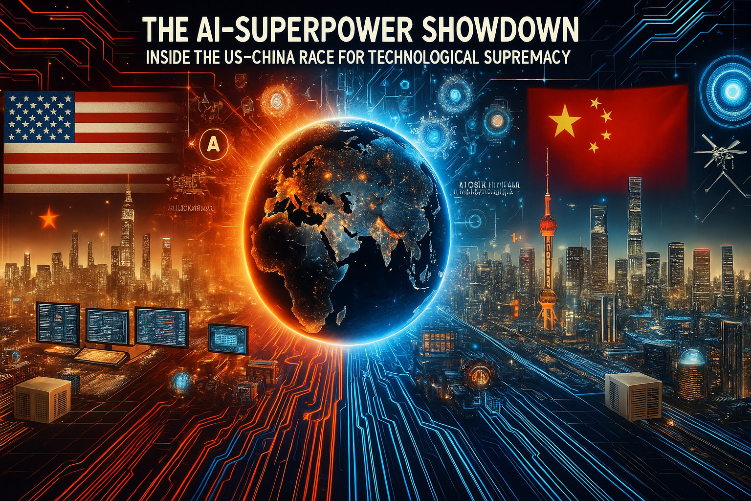 Competencia en AI: Estados Unidos Lidera en Innovación, China en Producción