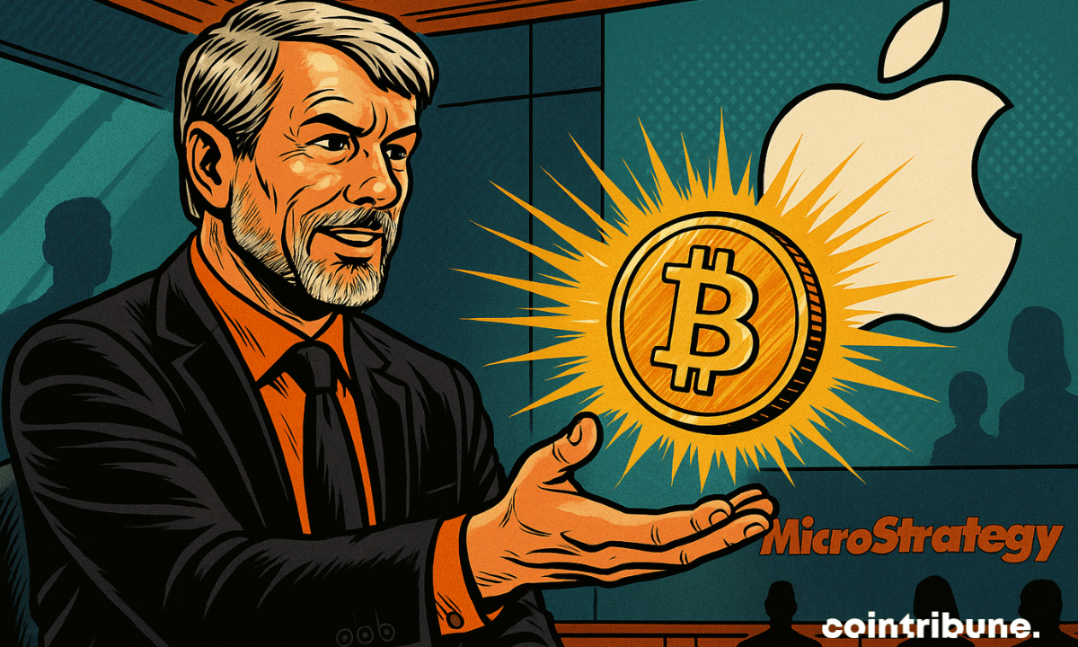 Michael Saylor pide a Apple invertir en Bitcoin