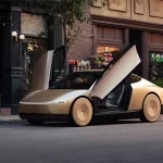 Tesla Promociona Robotaxi Entregando un Model Y Autónomo
