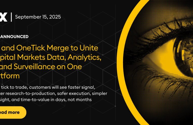 Fusión Tecnológica: KX y OneTick Crean Plataforma Unificada para Mercados de Capitales