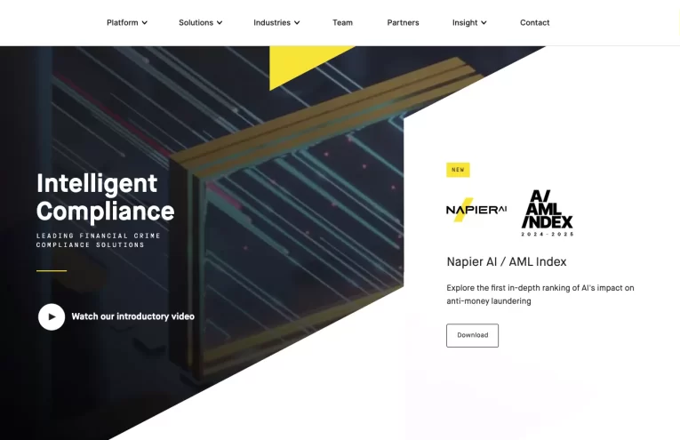 Napier AI: 10 Años de Innovación en AML