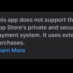 Apple enfrenta críticas por avisos en aplicaciones de la UE