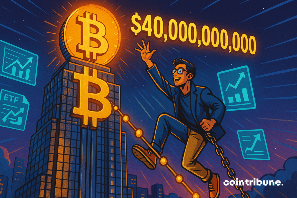 Bitcoin ETF Superan 40 mil Millones en Inversiones