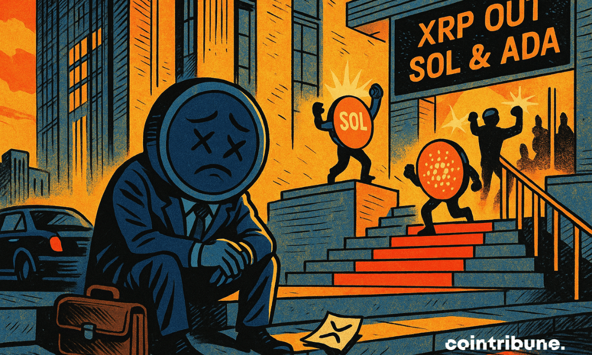 XRP Abandonado: Instituciones Optan por Solana y Cardano