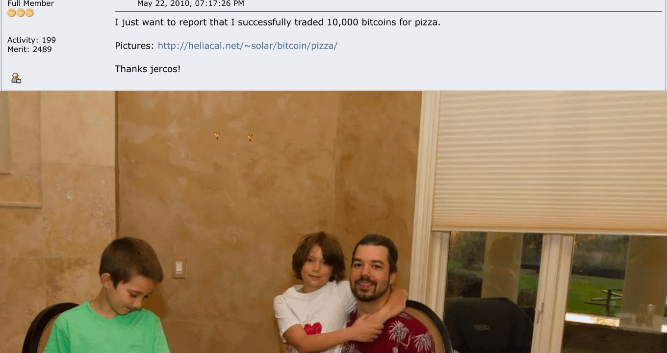 Bitcoin Pizza: Las Pizzas de 1 Mil Millón de Dólares en su Aniversario