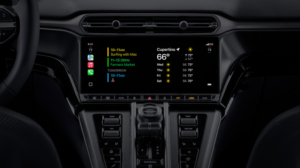 Apple lanza el innovador CarPlay Ultra en Aston Martin