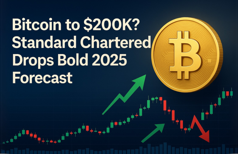 Standard Chartered ajusta al alza su predicción de Bitcoin para 2025