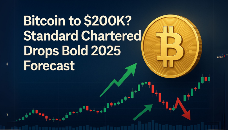 Standard Chartered ajusta al alza su predicción de Bitcoin para 2025