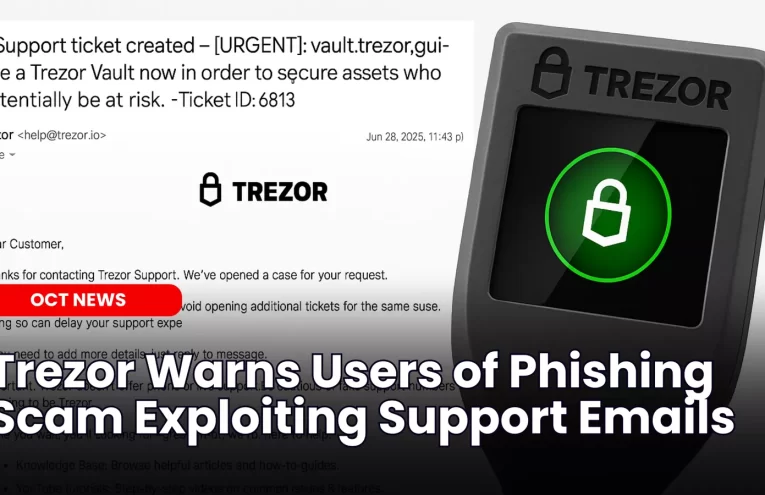 Alerta de Trezor: Phishing Criptomonedas Explota Confianza en Soporte