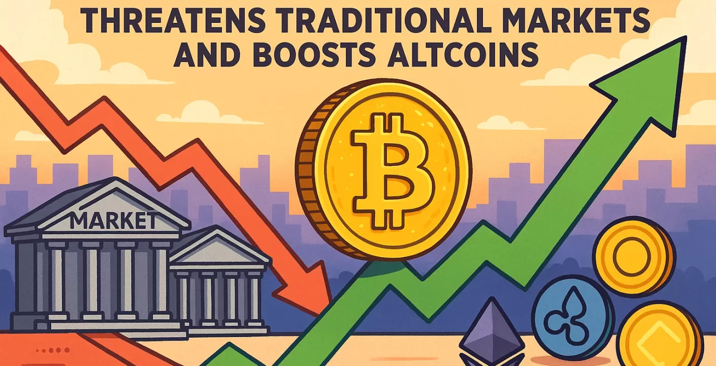 Dominancia de Bitcoin amenazaría el auge de los Altcoins