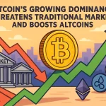 Dominancia de Bitcoin amenazaría el auge de los Altcoins