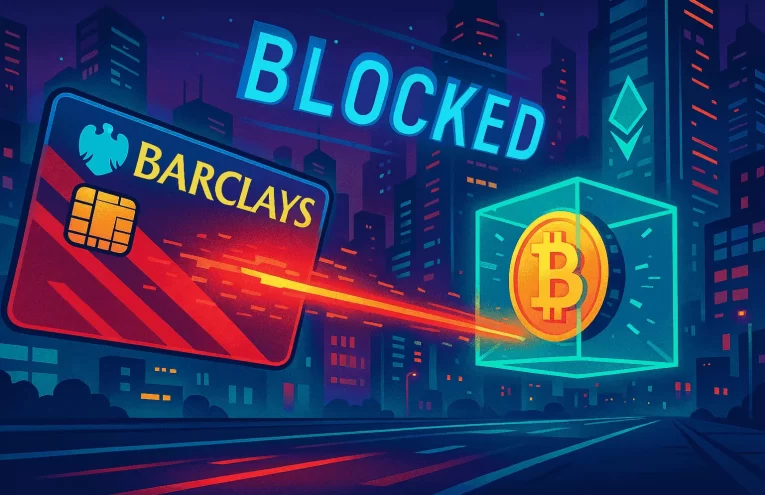 Barclays Prohíbe Compras de Criptomonedas con Tarjeta de Crédito