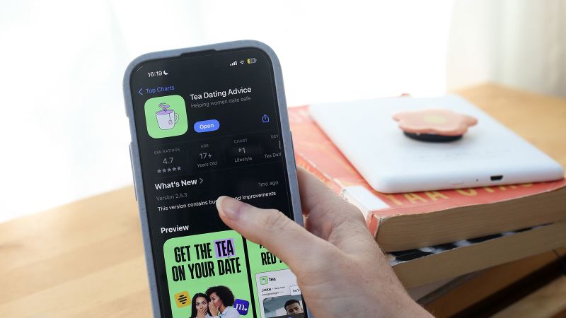 Segundo Brecha de Datos en App de Citas Tea expone Mensajes Privados
