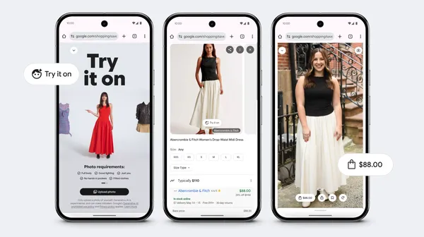 Google AI: Prueba Ropa Virtualmente y Recibe Alertas de Precios