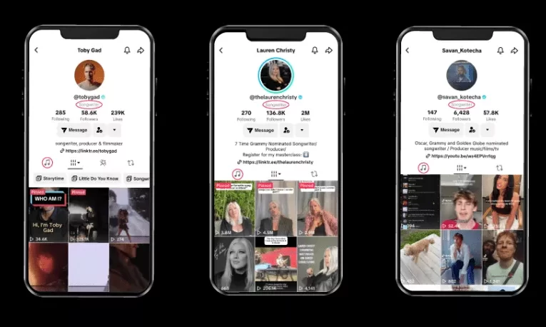 Nuevas Funciones de TikTok Impulsan a Songwriters
