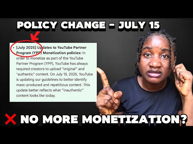 YouTube fortalecerá política de monetización contra contenido masivo