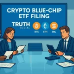 Truth Social Solicita Tercer ETF Cripto 'Crypto Blue Chip'