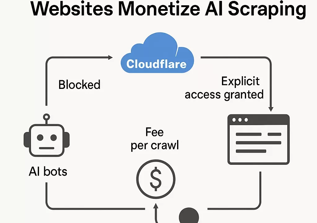 Cloudflare Revoluciona la Cobranza a Bots de IA con Pay per Crawl