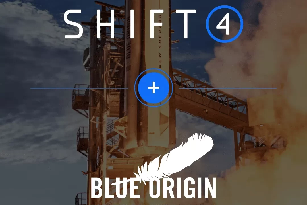 Blue Origin y Shift4 aceptarán criptomonedas para viajes espaciales