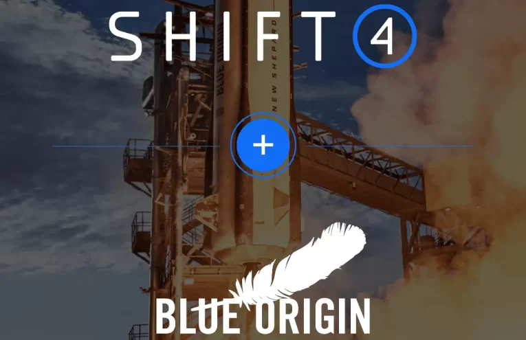 Blue Origin y Shift4 aceptarán criptomonedas para viajes espaciales