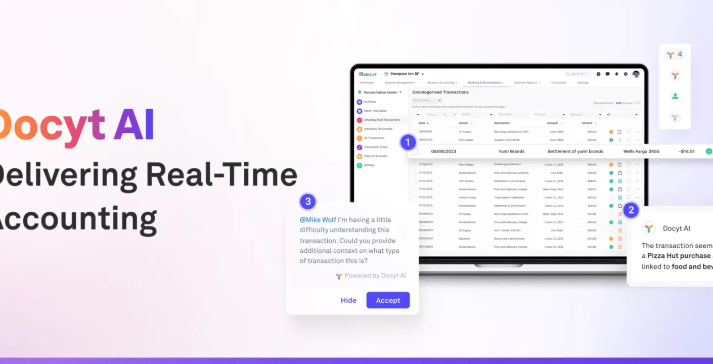 Docyt revoluciona la contabilidad con su nueva plataforma AI tras obtener $12 millones
