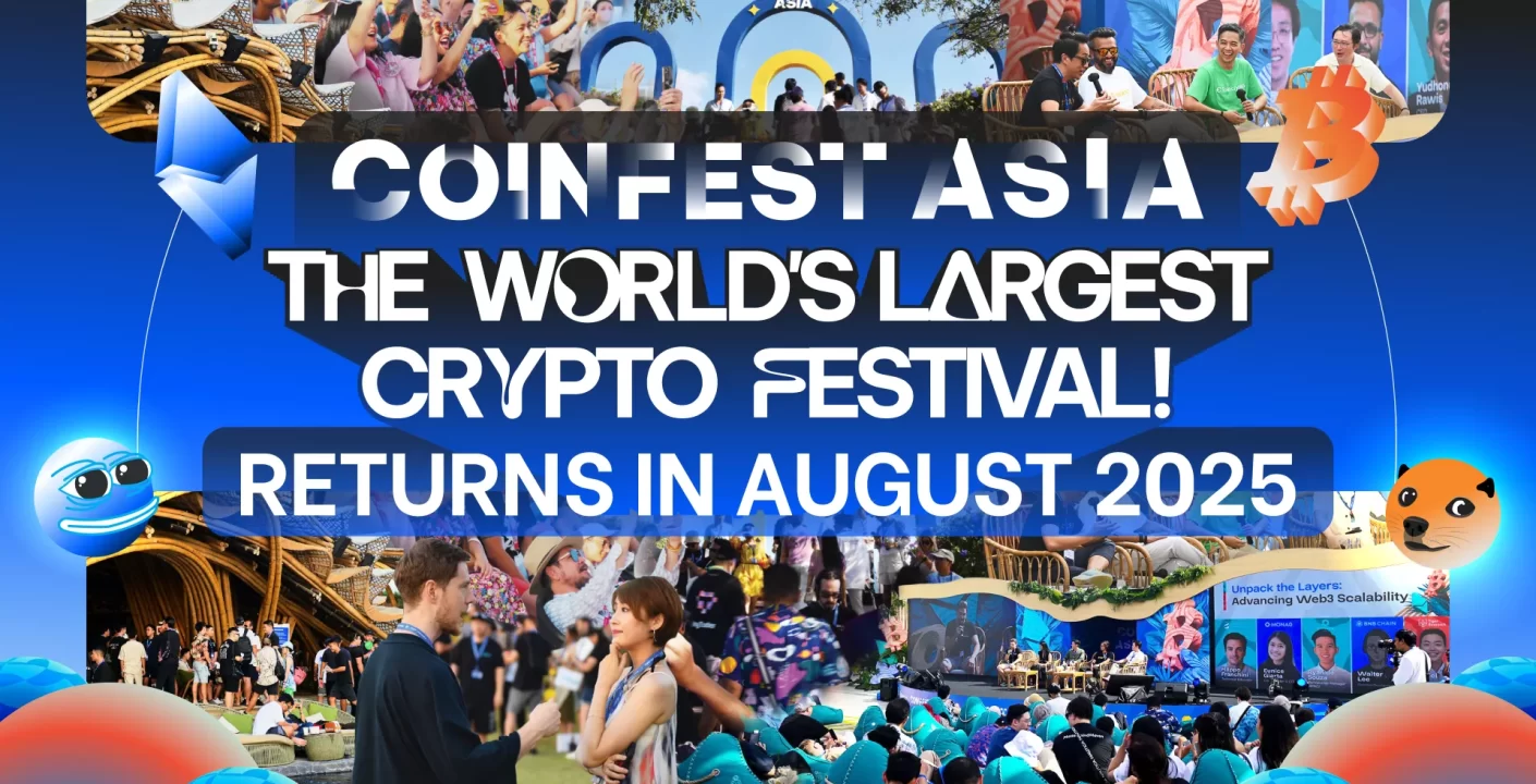 Coinfest Asia 2025: El Festival Cripto Más Grande del Mundo en Bali