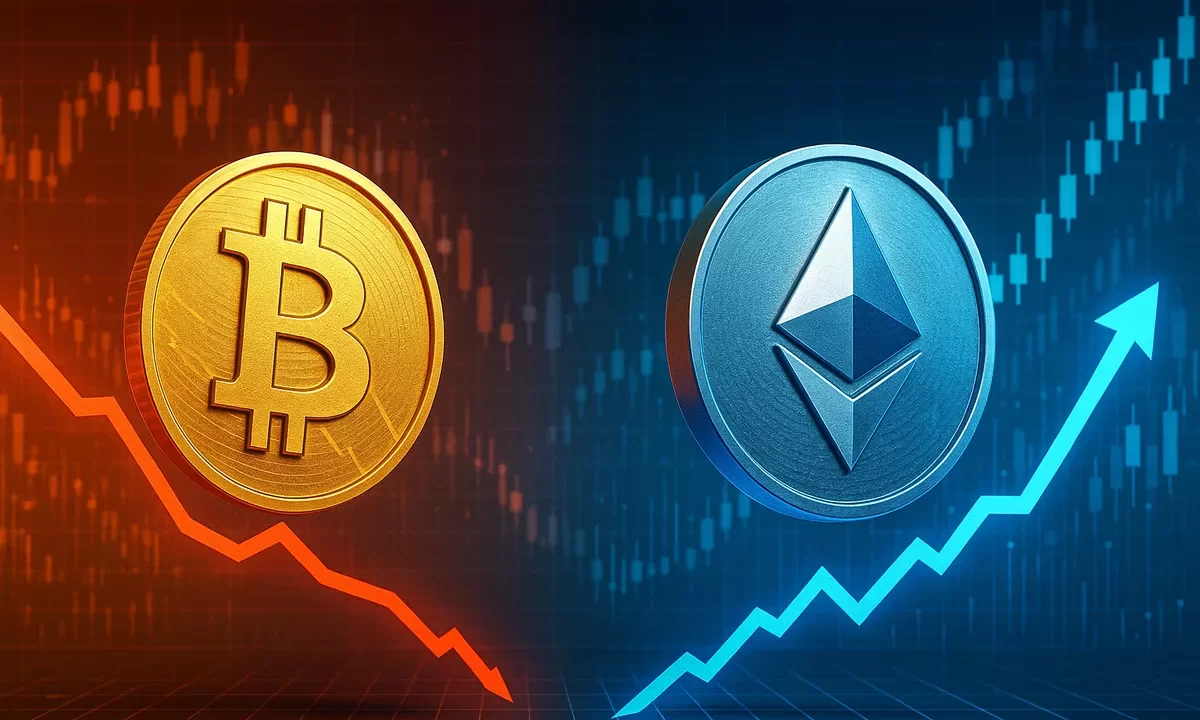 Bitcoin se Fortalece en ETF Cripto, Ether Enfrenta Dificultades