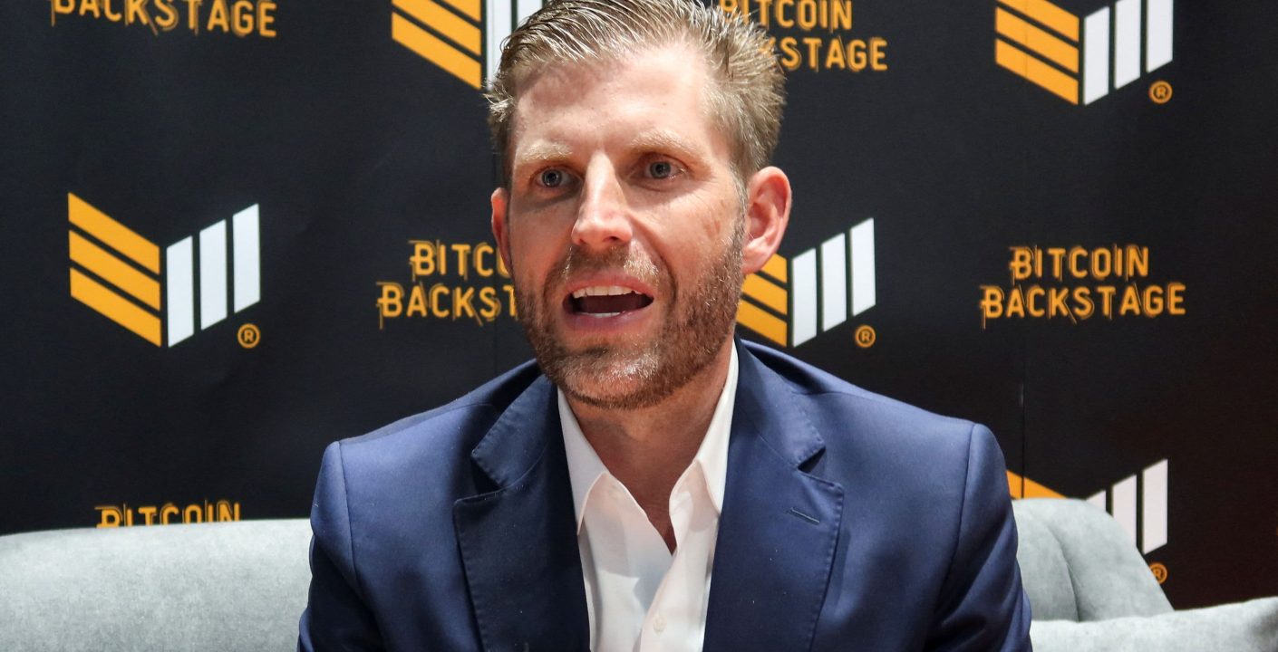 Eric Trump Instiga a Comprar Bitcoin y Ethereum en Caída