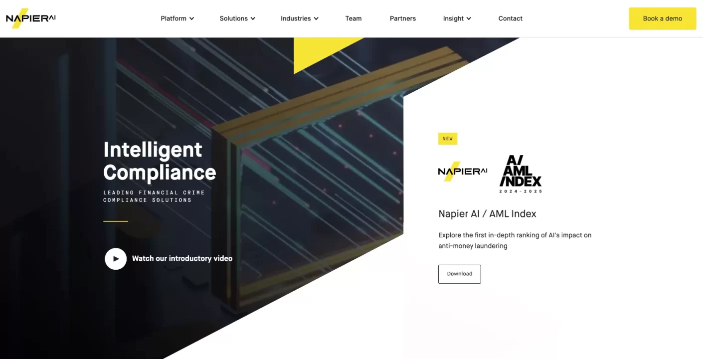 Napier AI: 10 Años de Innovación en AML