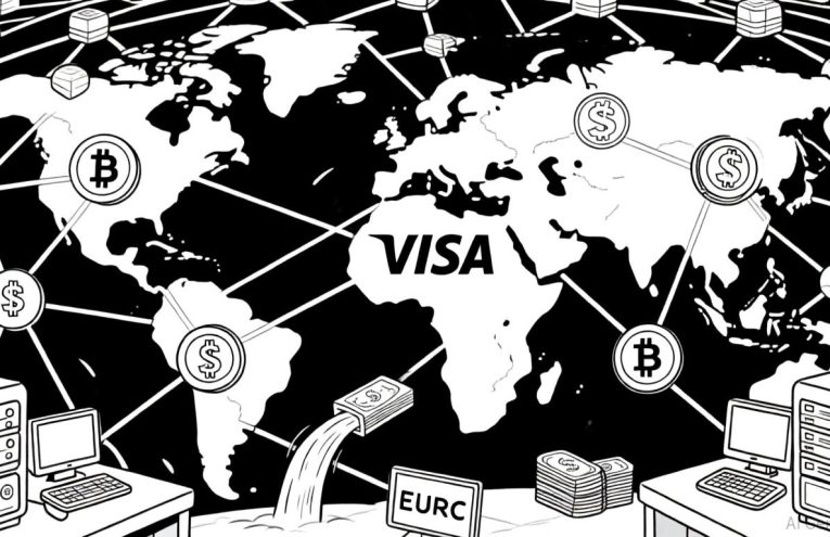 Visa Direct revoluciona pagos transfronterizos con stablecoin prefunding