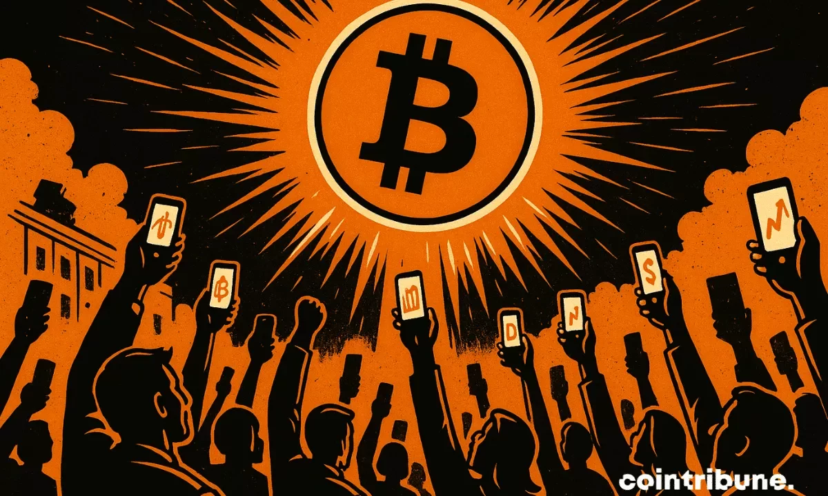 Bitcoin ETF Aumentan Mientras el Oro Se Desploma, Revolucionando el Mercado
