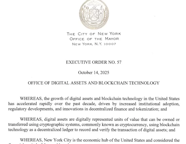 Nueva York inaugura Oficina Blockchain para liderar en activos digitales