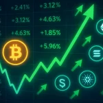 Bitcoin Rebota 4 % en Medio de Caída de Mercados