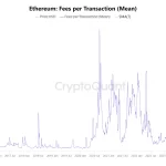 Ethereum: Tarifas Históricas y Preocupaciones Económicas