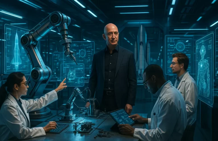 Jeff Bezos Vuelve con Project Prometheus: Nueva Startup de AI