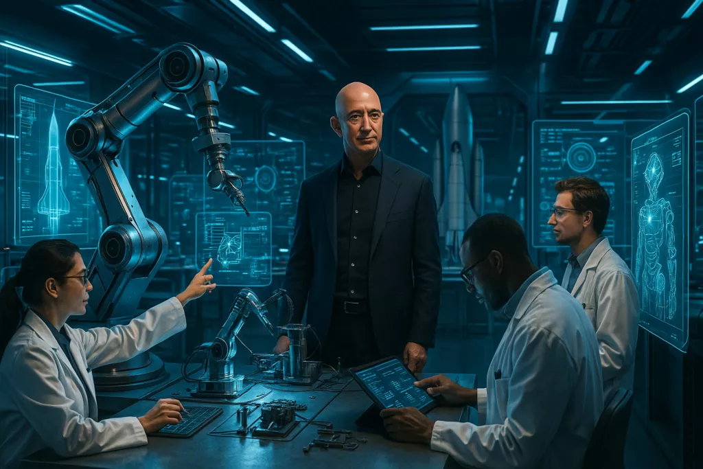 Jeff Bezos Vuelve con Project Prometheus: Nueva Startup de AI
