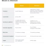 Comparativa Cripto: Diferencias Estratégicas entre Bitcoin y Ethereum