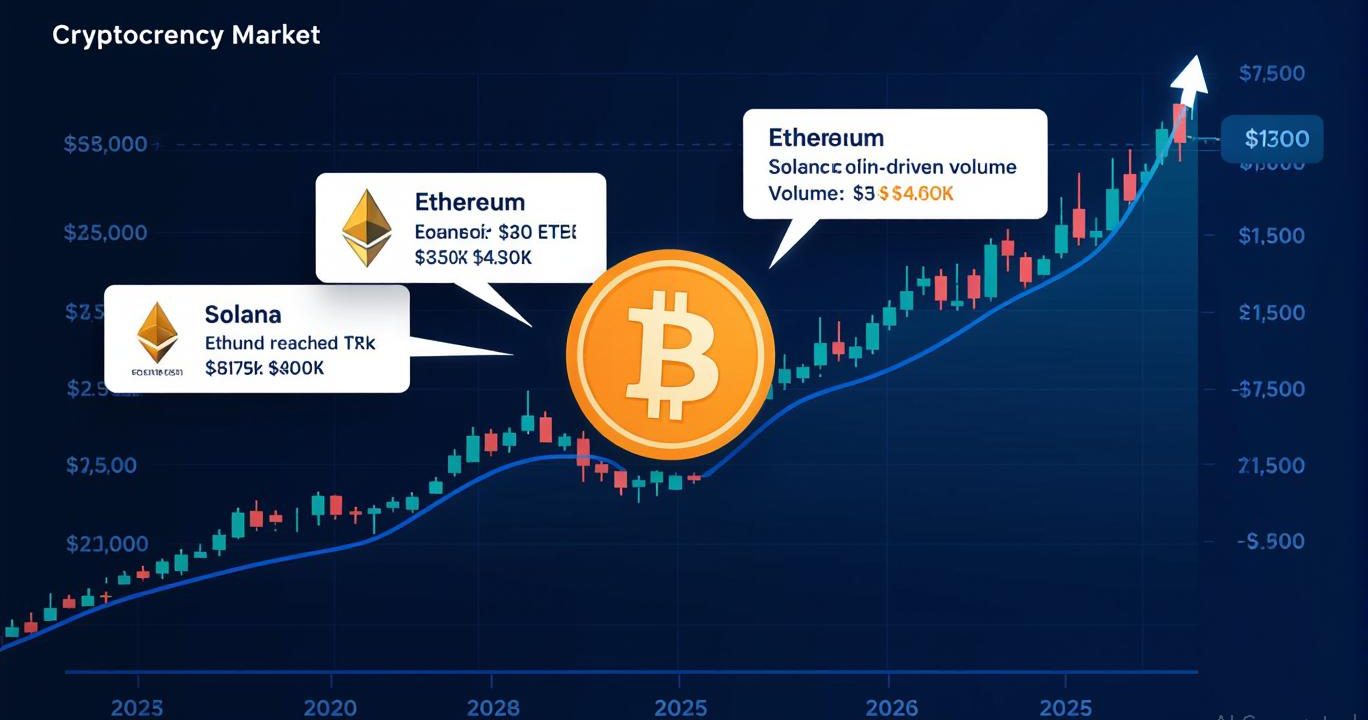 ETF Cripto: Salidas Millonarias en Bitcoin y Ether, Solana Crece